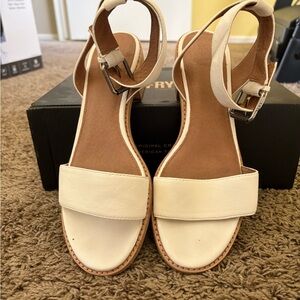 Frye Women’s Cindy 2 Piece Sandals - White